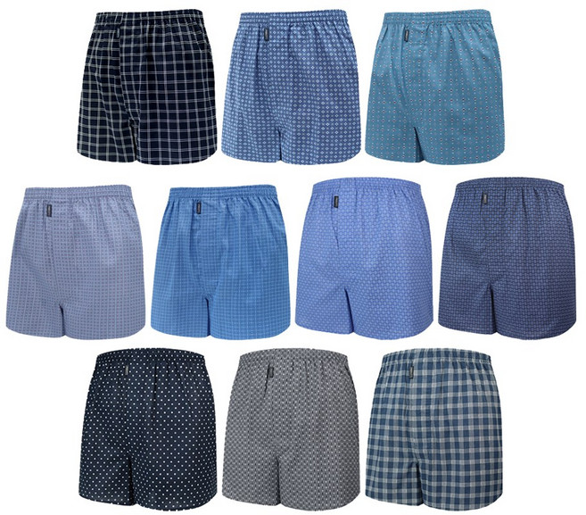 BYC 남성용 쿨 코튼 트렁크팬티 10종세트