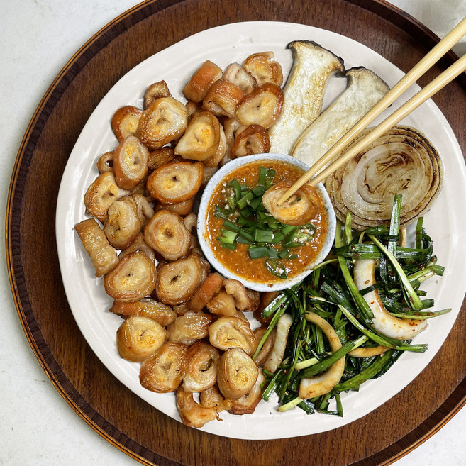 삼삼막창 [참나무초벌막창1kg+소스200g]*2세트 노릇노릇 고소한 야식 술안주 제격, 1.2kg, 2개