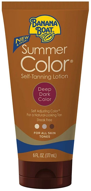Banana Boat 섬머 컬러 셀프 태닝 로션 딥 다크 컬러, 177ml, 1개 - 쿠팡