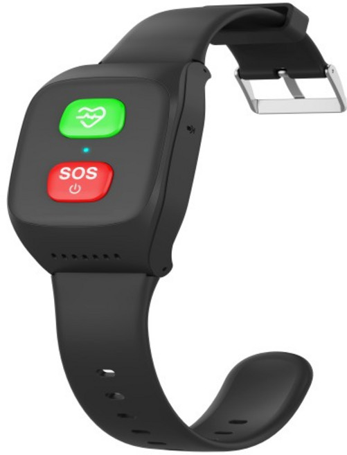 낙상 감지 4G 노인용 스마트워치 GPS 추적 SOS 긴급 장치 심박수 측정 피트니스 트래커 팔찌