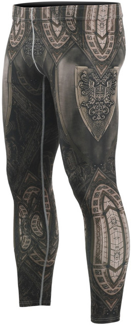 지프라브 남성용 스포츠 워터 런닝 레깅스 ZFCP-29