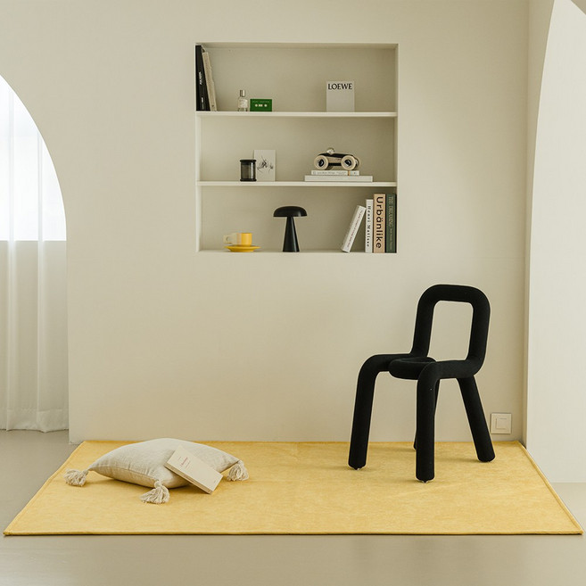 드리울 방수 워셔블 거실 러그