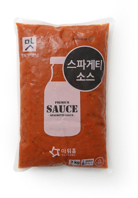 아워홈 토마토스파게티소스 2kg 냉장, 1개