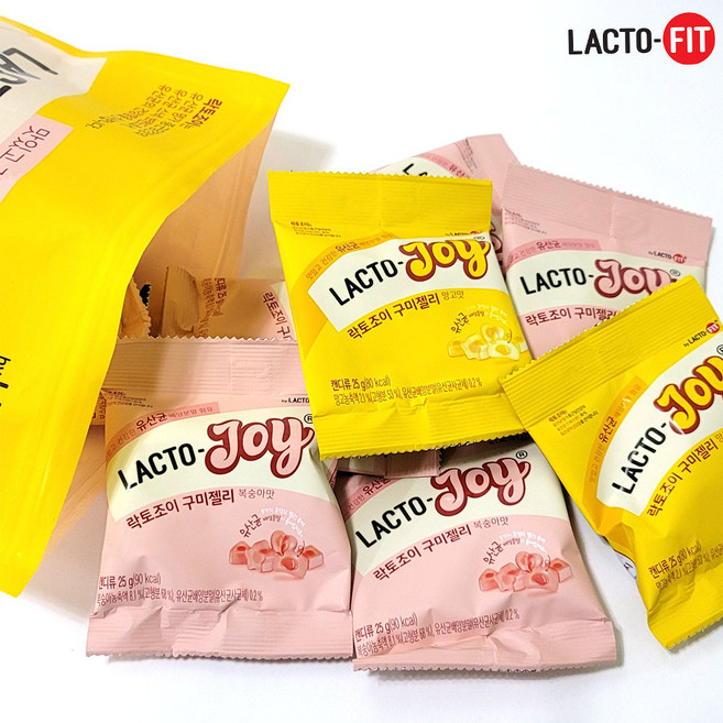 종근당 락토조이 유산균젤리 2가지맛 믹스, 25g, 14개