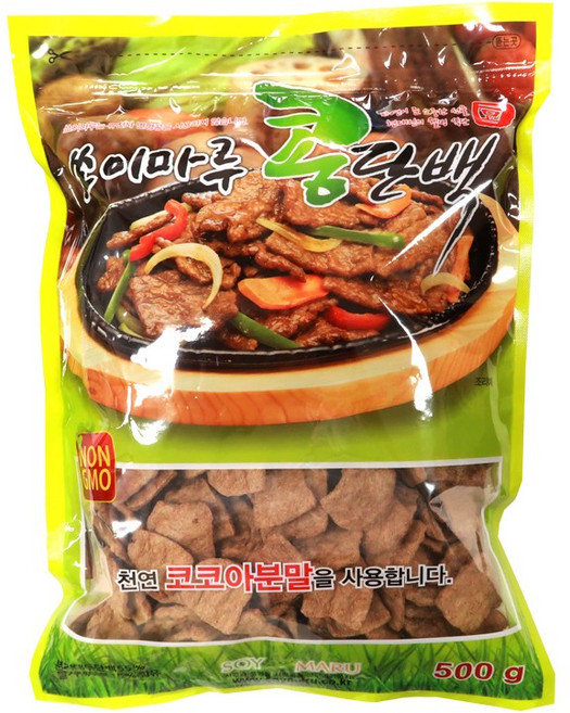 쏘이마루 콩단백 고기, 500g, 2개
