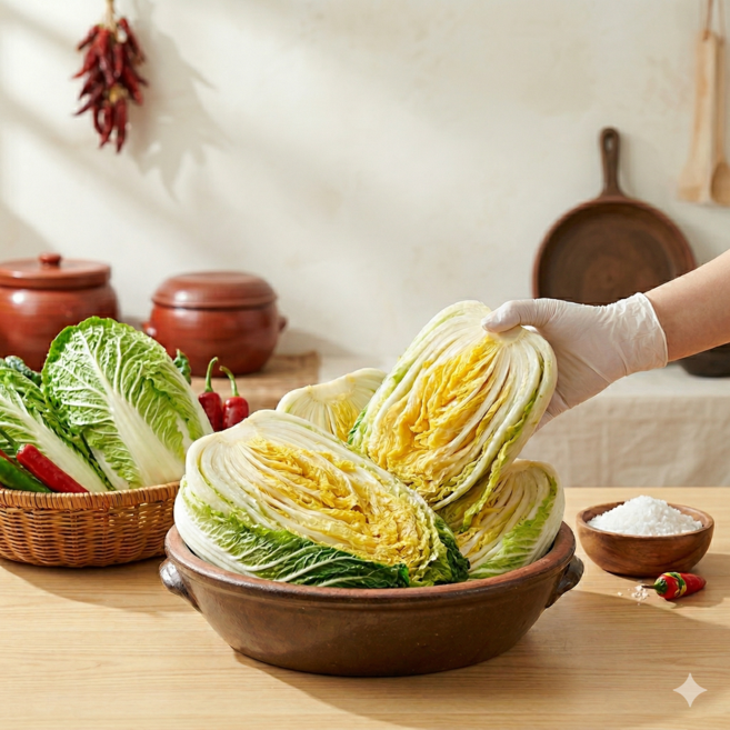 [농가식품] 짜지않고 맛있는 절임배추 HACCP, 20kg, 금요일도착