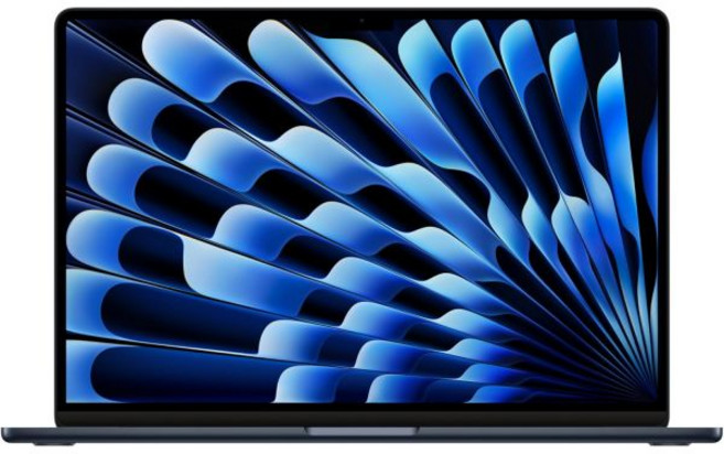 Apple 2024 맥북 에어 M3 칩 포함 15.3인치 16GB 통합 메모리 256GB SSD 스토리지 실버 리퍼, 16GB RAM 256GB SSD Storage, Midnight, without AppleCare+