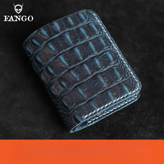 악어 가죽 지갑 수제 핸드메이드 고급 남자