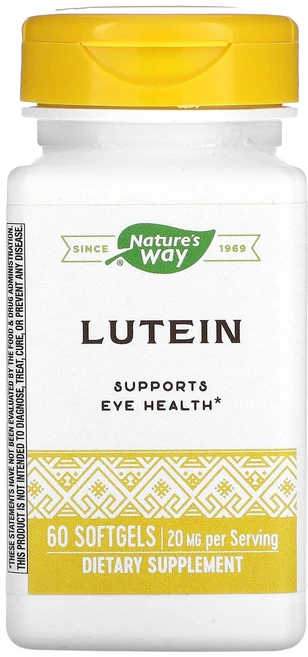 몸관리하세요 겨울입니다 Nature's Way 루테인 20mg 소프트젤 60정 특별관리진행, 1개 - 쿠팡