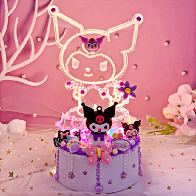 토이토이 산리오 diy 무드등 만들기 무드등 꾸미기 세트, 쿠로미