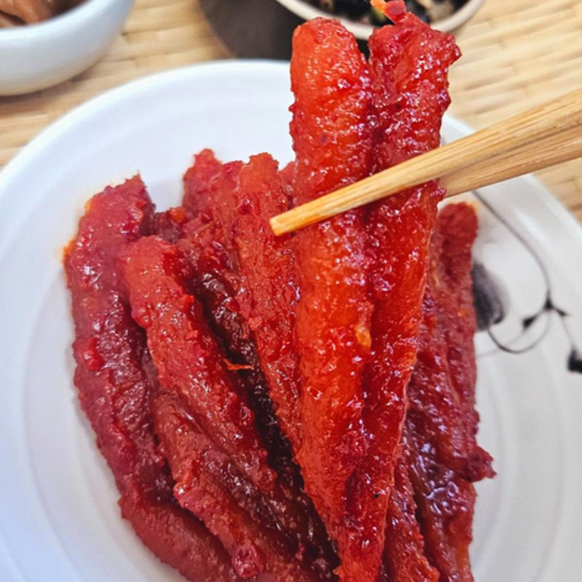 바다랑 더덕무침 300g 500g 1kg 국내제조 양념더덕, 1개