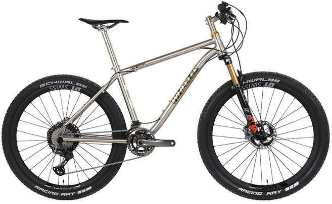 [휠러] TW-LTD XTR 24단 FOX KASHIMA DT1501카본휠 티타늄 고급 MTB 자전거, 1개