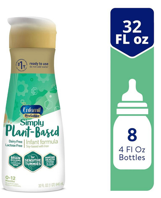 엔파밀 프로소비 액상 베이비 포뮬라 Enfamil ProSobee Soy-Based Liquid Baby Formula, 1개
