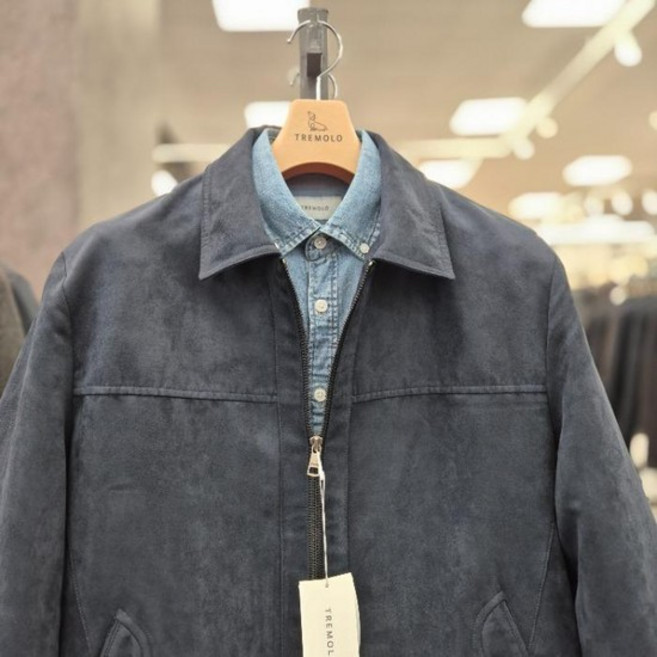 TREMOLO HC14 스웨이드평에리점퍼 TRNCL6S121156