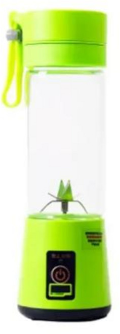 휴대용 전기 과일 착즙기 가정용 USB 충전식 스무디 메이커 블렌더 기계 스포츠 병 주스 컵 380ml, 03 6 Blades, [02] 과수사다리 Green