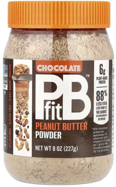 PBfit 초콜릿 땅콩 버터 파우더 227g 단백질6g, 1개 - 쿠팡