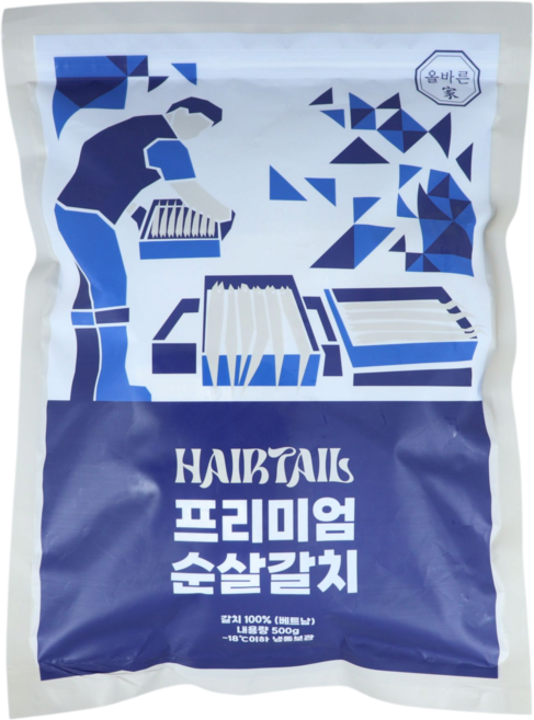 박정수 올바른가 가시제거 순살 갈치 20토막 1kg 1개