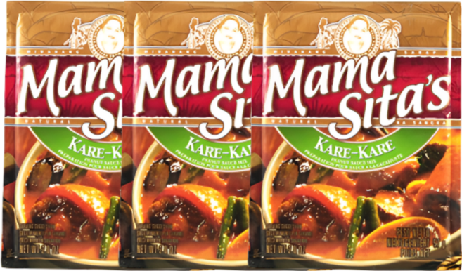 Mamasita's Kare-Kare Mix 마마시타 카레카레 믹스 57g 3개