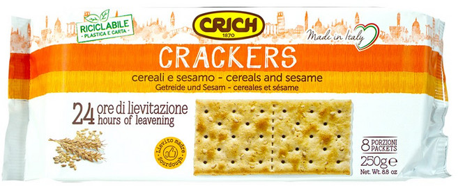 크릭 곡물 참깨 크래커, 1개, 250g