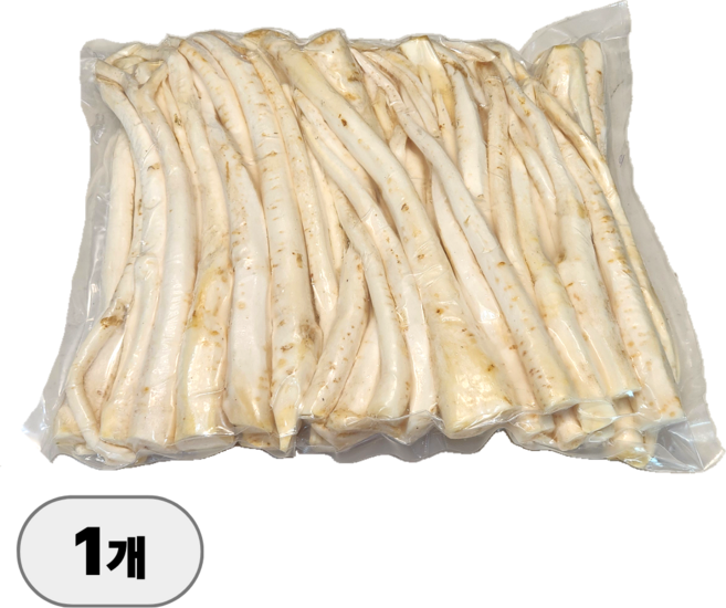 중국산 수입 깐도라지, 통도라지 2kg, 1개