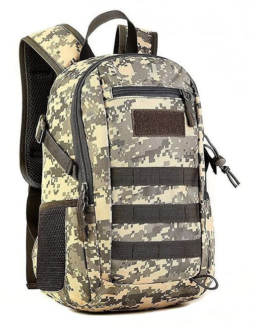 헌팅 캠핑 트레킹을 랙스 10L 기어 데이팩 HUNTVP 20L acu 미니 공격 백팩 MOLLE 전 술 위한 Camouflage 밀리터리