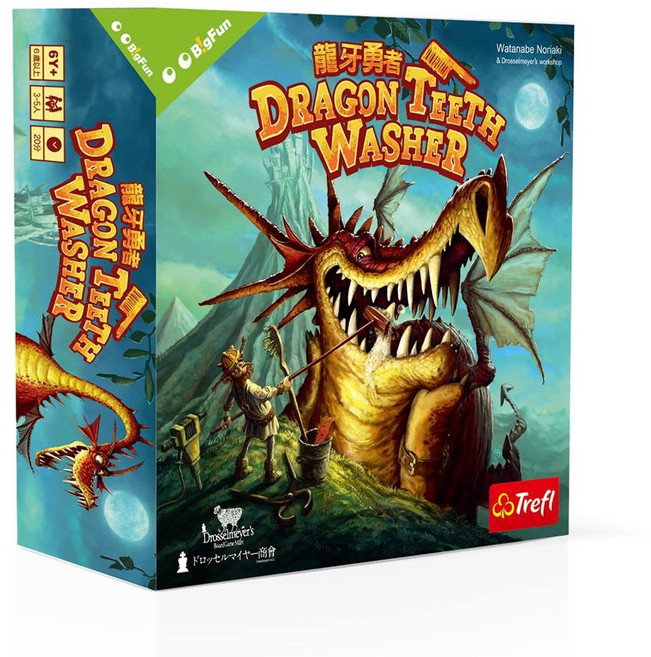 龍牙勇者 Dragon Teeth Washer 繁體中文版 桌上遊戲, 1個