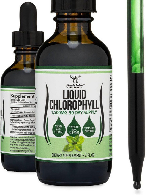 더블우드 클로로필 리퀴드 드랍 Chlorophyll Liquid Drops 액상 60ml, 1개