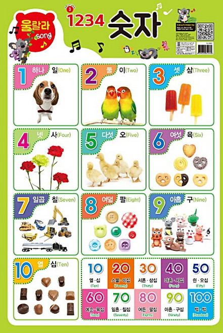 울랄라 song1234 숫자, 보물섬