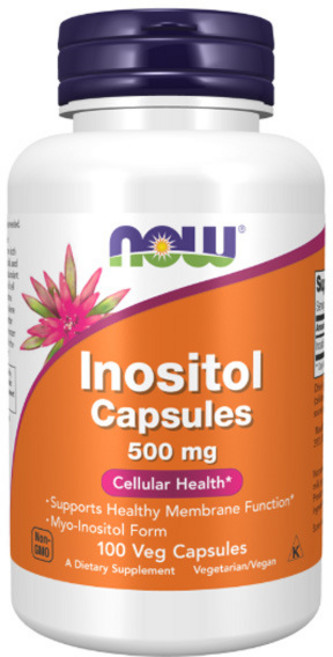 나우푸드 미오 이노시톨 500mg 100캡슐 마이시톨 6병, 100정, 6개