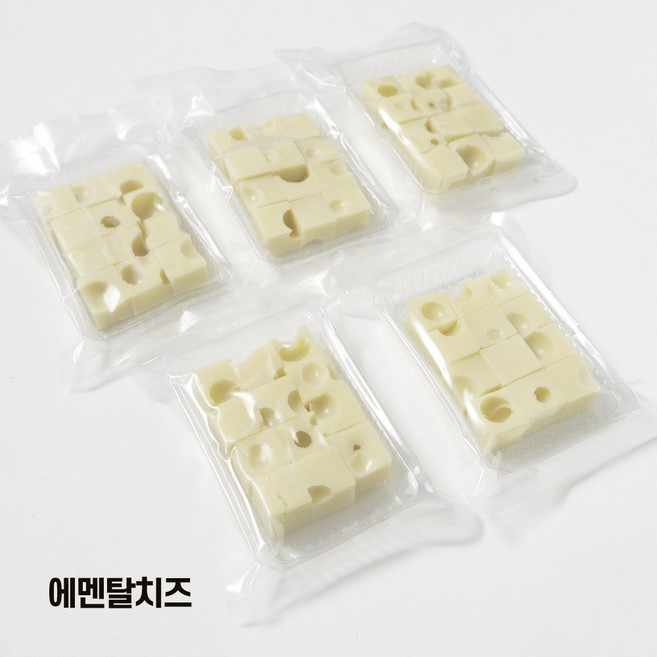 에멘탈 큐브, 55g, 5개