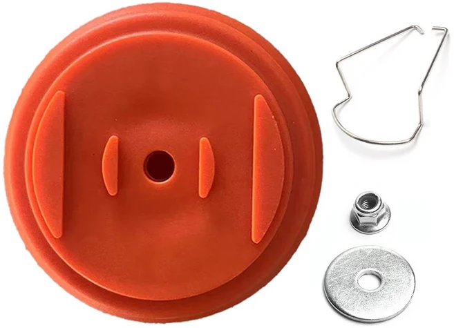 스테인레스 스틸 잔디 커버 가드 블레이드 베이스 정원 전기 예초기 나이프 액세서리 무선 트리머 도구 키