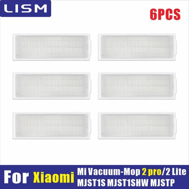 쿠쿠스토어 XiaoMi 로봇 진공 청소기 2 Lite Pro MJST1S BHR5044EU 액세서리 물 탱크 브래킷 먼지 상자, 07 PCS