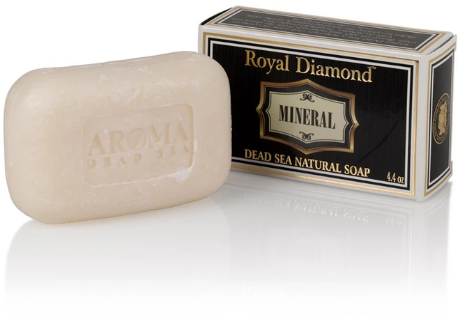 아로마데드씨 로얄다이아몬드 사해 소금비누 미네랄, 110g, 1개 - 쿠팡
