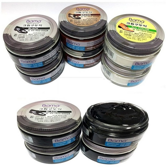 BN-SA 키위 바마 크림구두약 구두약 구두솔