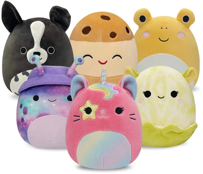 스퀴시멜로우 5인치 (6종 중 랜덤발송), 170mm, 1개, 혼합색상 - 쿠팡
