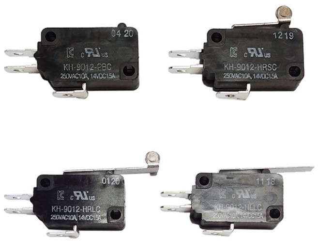 KH-9012 PBC HRLC HLLC HRSC 소형마이크로스위치 건흥 코이노, KH-9012PBC, 1개