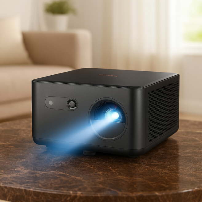 옵토마 PK32 LED 4K UHD 홈시네마 가정용 휴대용 캠핑 소형 게임용 미니 빔프로젝터 티비