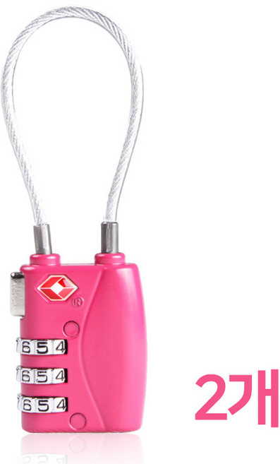 허니비 TSA 와이어형 자물쇠 TSA719