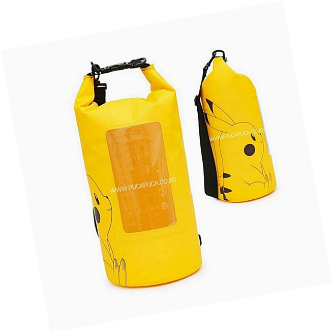 포켓몬스터 썬더드라이백 10L 물놀이 수영가방 방수백 수영장가방 비치백 수영복가방