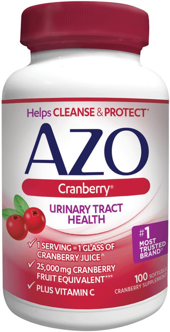 AZO 蔓越莓軟膠囊, 100 件, 1個