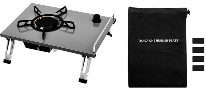 원버너 플레이트 / 테이블버너 플레이트버너2722456 3, 스페이스 그레이, 1개