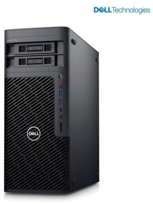 (Dell) 프리시전 5860T 워크스테이션 Xeon W3-2423 (16GB/ NVME 512GB SSD/A400/Win11P/AS3년/750W)(기본제품), 프리시전 5860T/Xeon W3-2423, WIN11 Pro, 16GB, 블랙