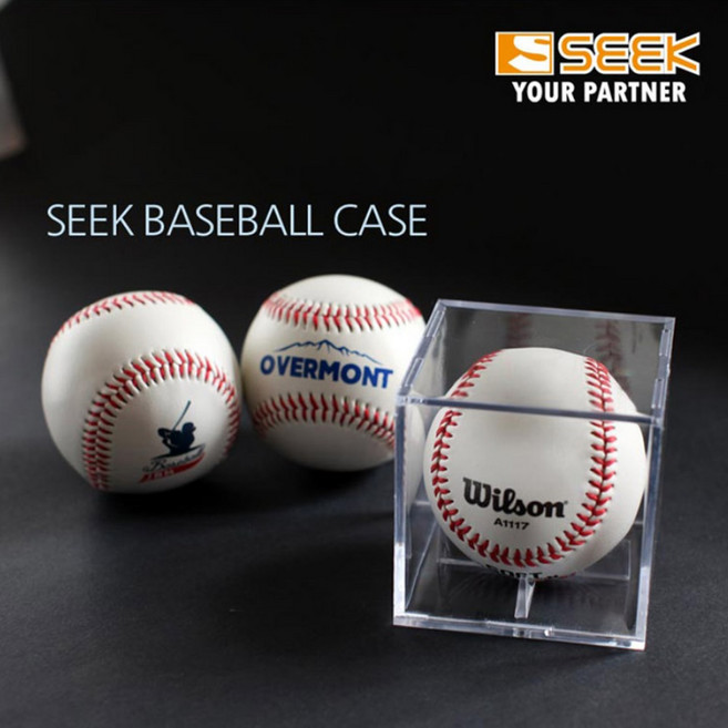 SEEK 아크릴 야구공케이스 싸인볼 보관케이스 1개