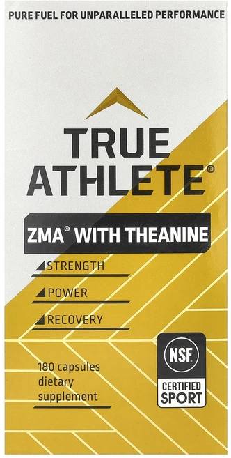 건강챙기세요 True Athlete ZMA® 테아닌 함유 캡슐 180정 백살까지오래오래, TrueAthleteZMA테아닌함유캡슐180정, 1개 - 쿠팡