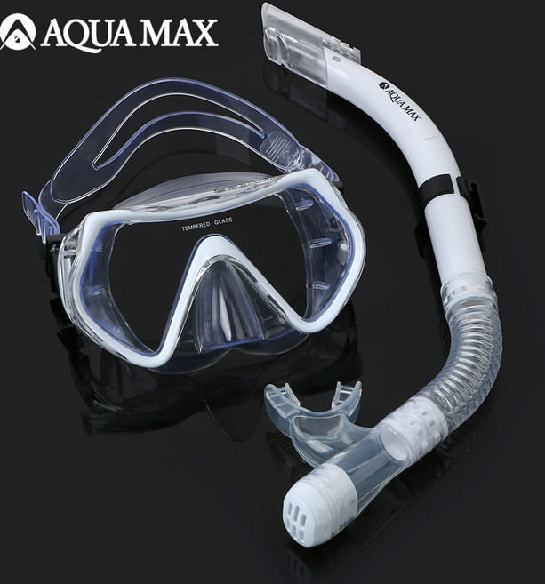 아쿠아맥스 일안식 스노쿨링세트, 화이트