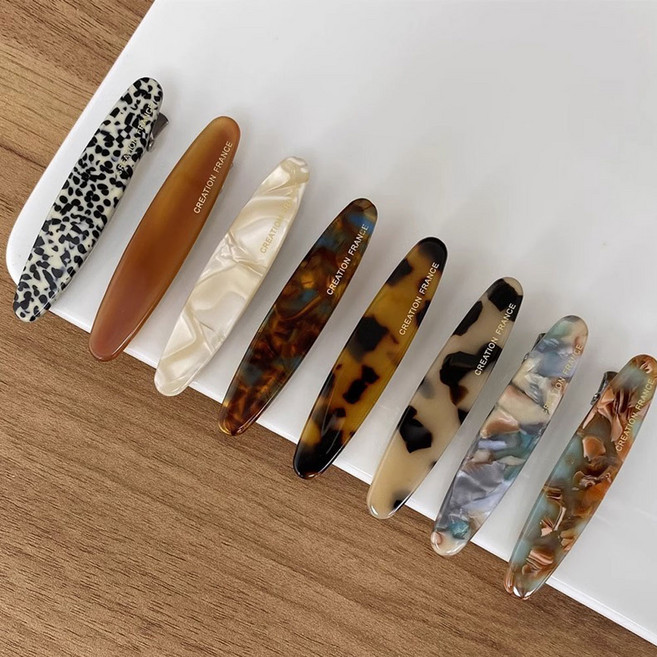 [찝힘제로] 다온미 여성 머리핀 머리카락 안빠지는 집게핀 8개