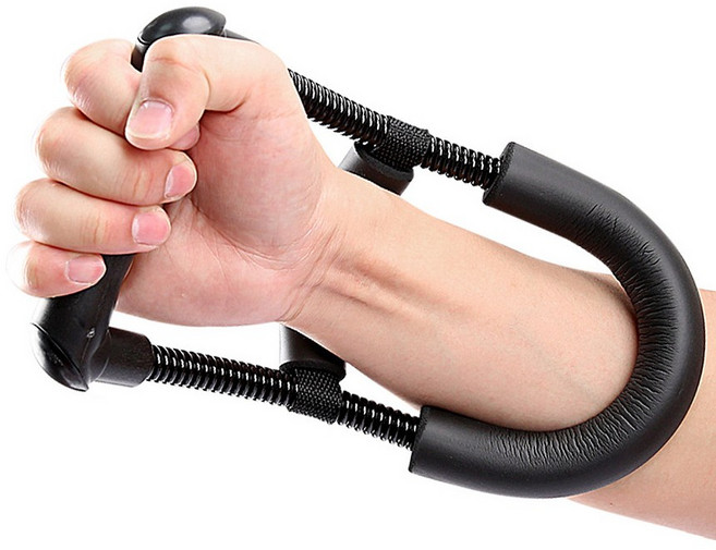 대한 손목 완력기 전완근 근력기 팔씨름 운동기구, 블랙, 1개