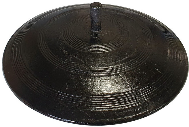 한국 전통 길들인 무쇠 가마 솥뚜껑 42~61cm 국내산 야외 불판, 1개, 04:무쇠솥뚜껑54cm