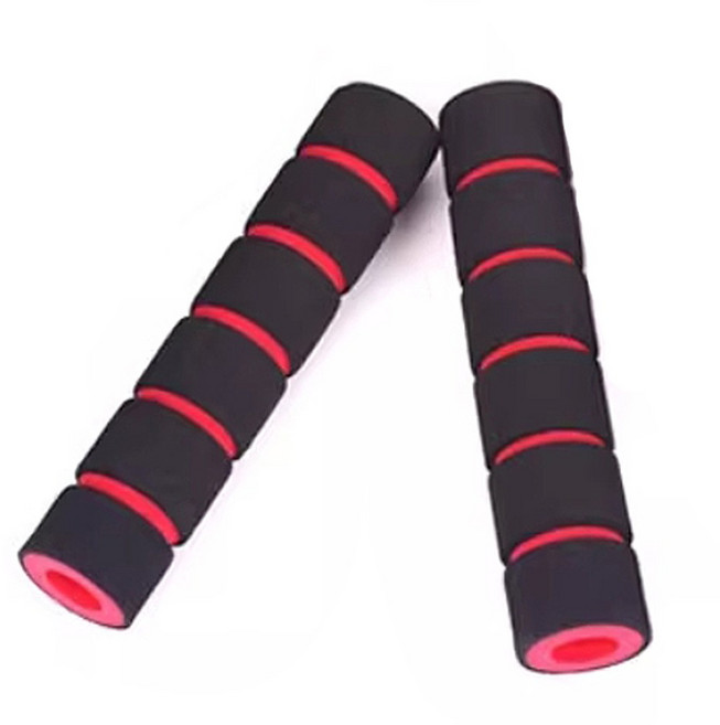 템파 스쿠터 스폰지 핸들그립 브레이크레버그립 PCX NMAX 포르자 슈퍼커브, 1세트, 레버그립 레드