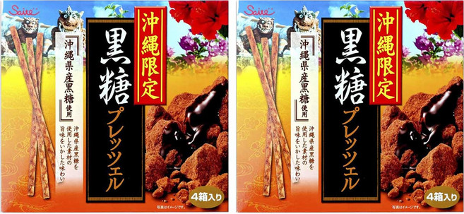 Saito 沖繩黑糖蝴蝶餅 4入, 2個, 180g